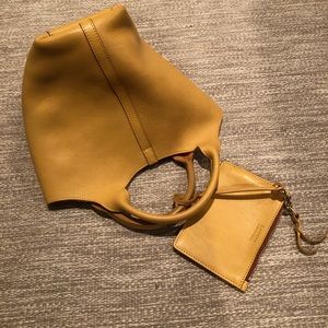 Lotuff leather hand bag